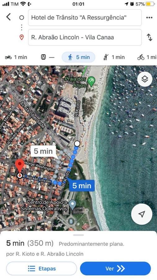 Casa Terrea A 2 Min Da Praia Dos Anjos Arraial do Cabo Bagian luar foto